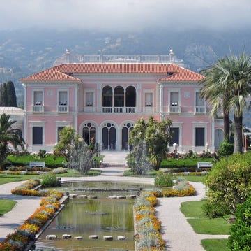 een van de mooiste palazzo van de franse rivièra, cap ferrat, frankrijk