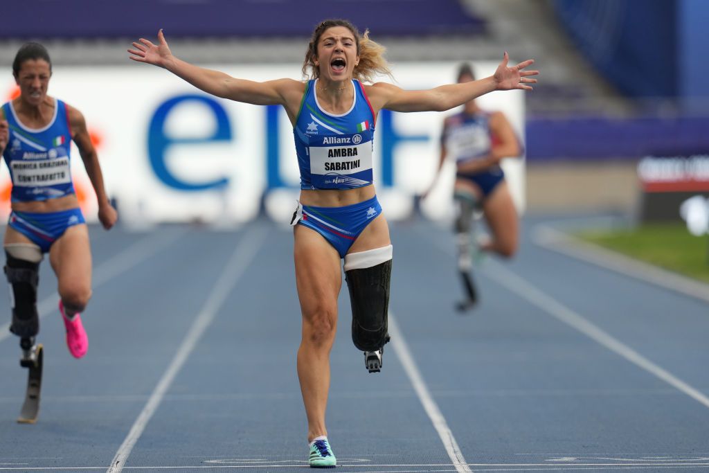 Paralimpiadi - Ambra Sabatini Portabandiera Dell'Italia A Parigi