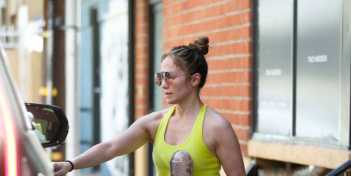 Jennifer Lopez, Queen of Extravagant Workout Outfits, Leveled Up