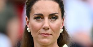 london, england july 15 catherine, princess of wales attends day thirteen of the wimbledon tennis championships at all england lawn tennis and croquet club on july 15, 2023 in london, england photo by karwai tangwireimage