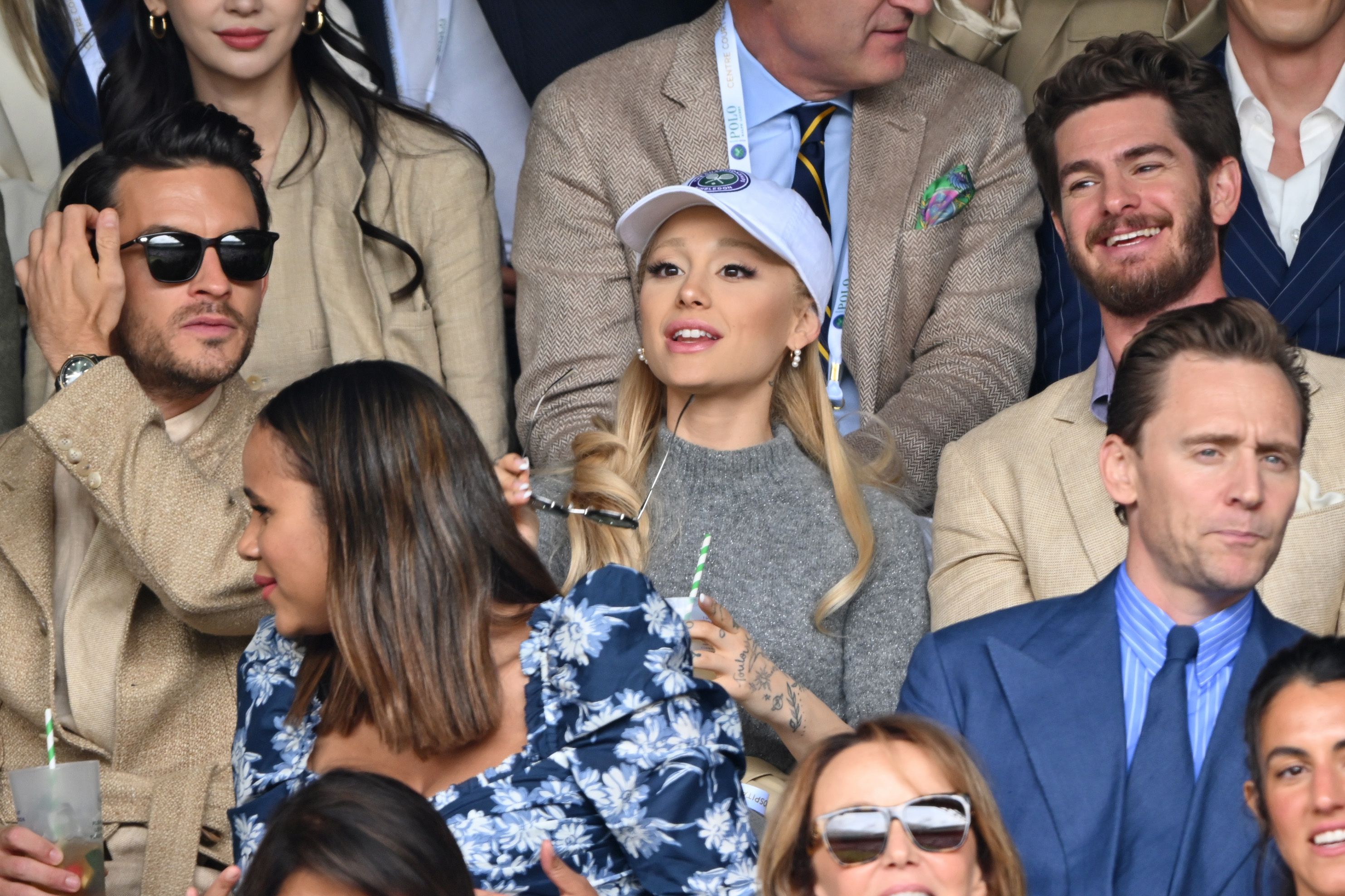 See Ariana Grande, Andrew Garfield, and More Attend Star-Studded Wimbledon Finals