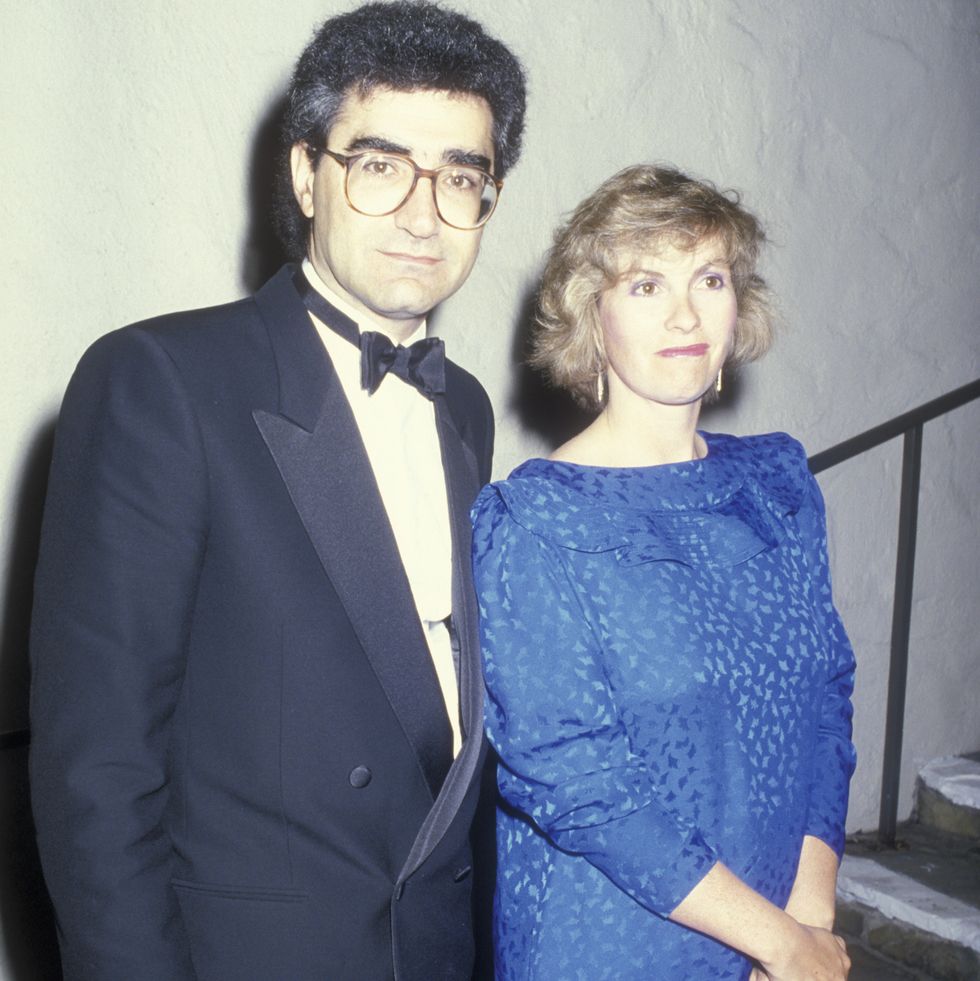 actor eugene levy and wife deborah divine attend the premiere of a fine mess on april 19, 1986 at the comedy store in hollywood, california photo by ron galella, ltdron galella collection via getty images