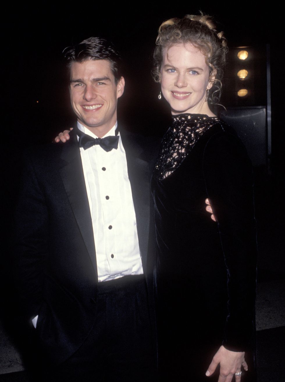 actor tom cruise and actress nicole kidman attend the carmen opening night performance on january 22, 1992 at dorothy chandler pavilion, los angeles music center in los angeles, california photo by ron galella, ltdron galella collection via getty images