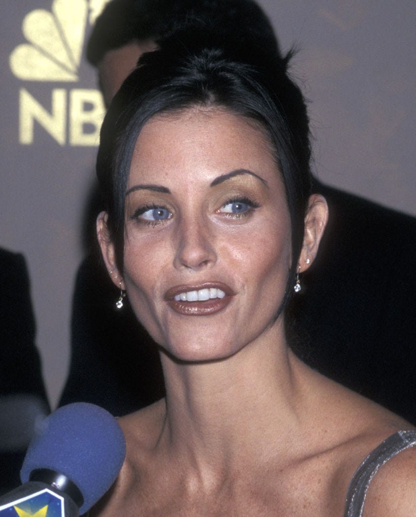 courtney cox beauty mistake