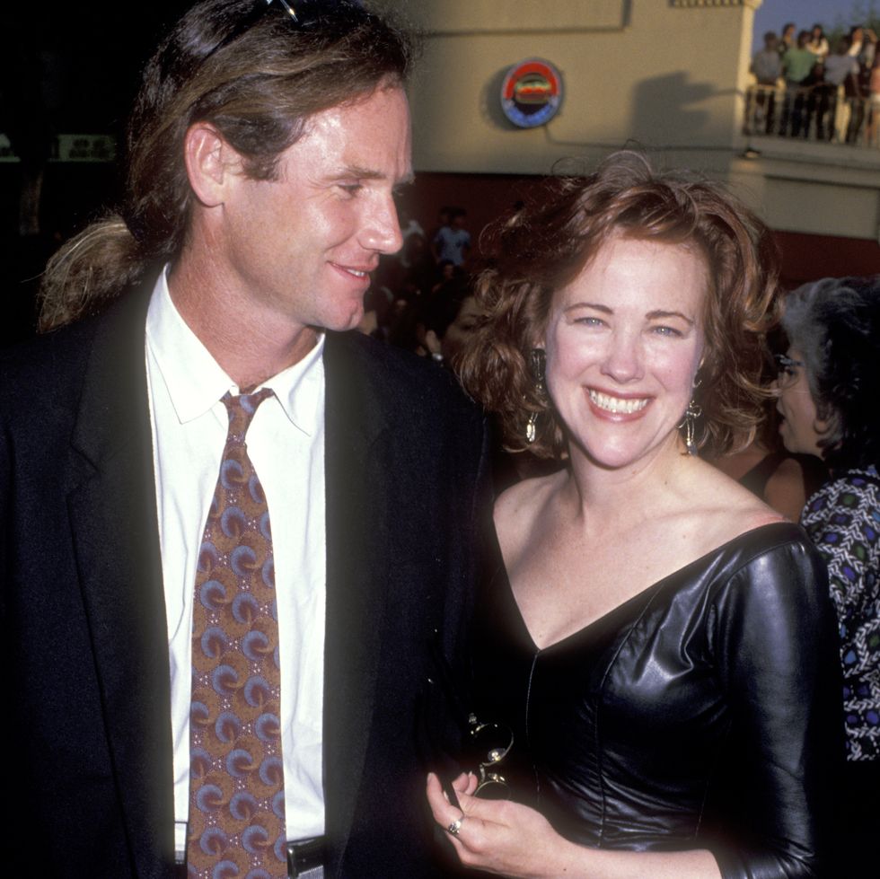 westwood,ca   june 19  actress catherine ohara and husband bo welch attend the batman westwood premiere on june 19, 1989 at mann bruin theatre in westwood, california photo by ron galella, ltdron galella collection via getty images