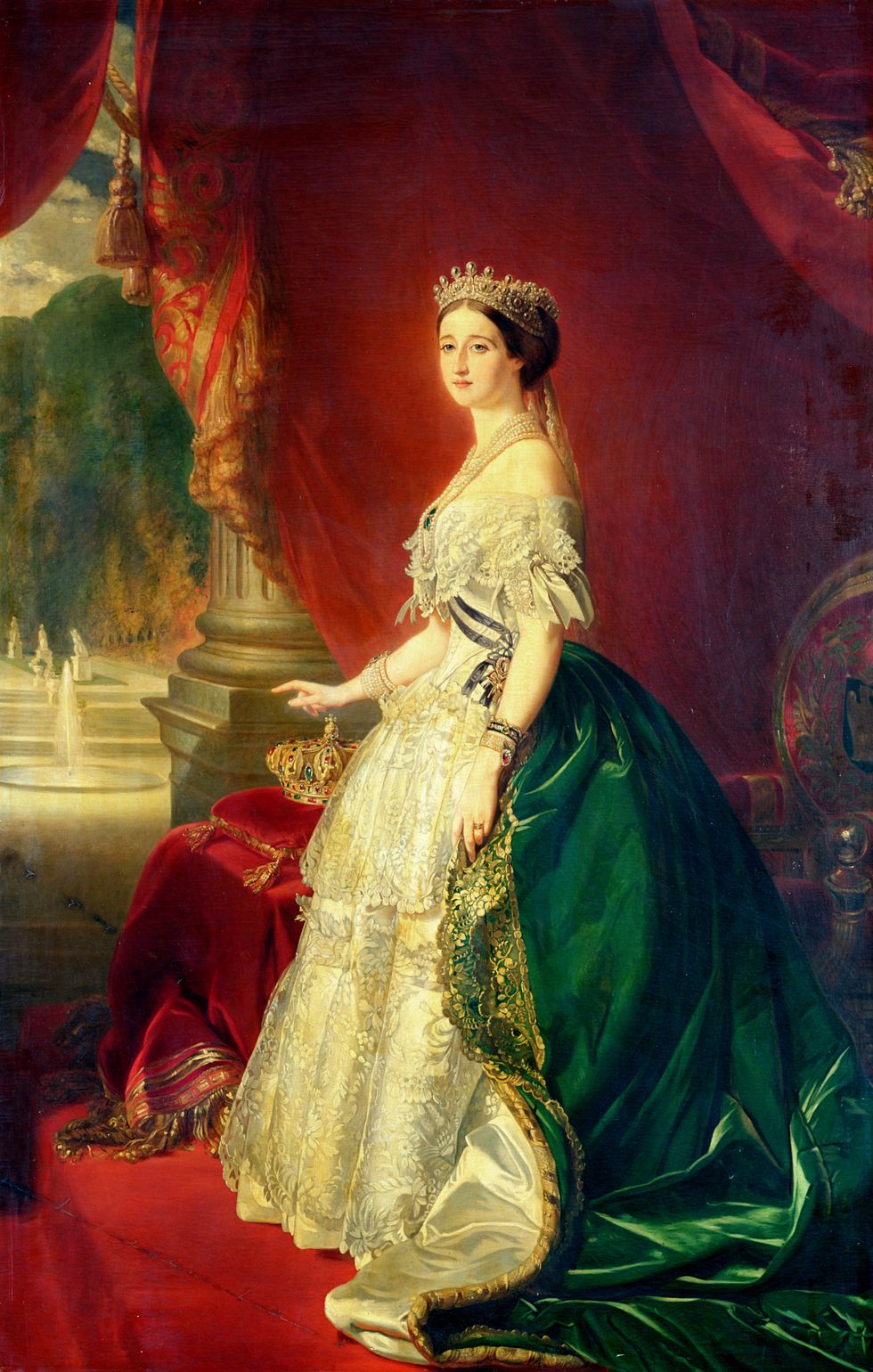 empress eugenie of france, wife of napoleon bonaparte iii photo by art images via getty images
