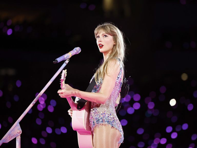 inglewood, california august 03 editorial use only taylor swift performs onstage during taylor swift the eras tour at sofi stadium on august 03, 2023 in inglewood, california photo by emma mcintyretas23getty images for tas rights management