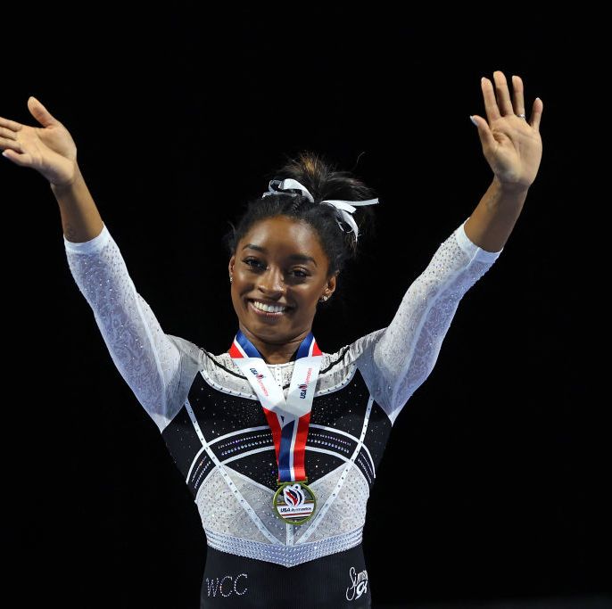 Simone Biles makes winning return in US Classic after two-year