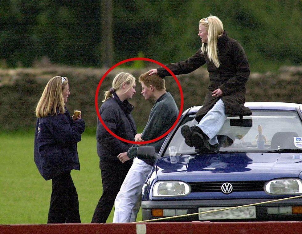 392696 04 britain''s prince harry spends time with three female friends june 9, 2001 at the beaufort polo club near tetbury in gloucestershire, england photo by uk pressgetty images