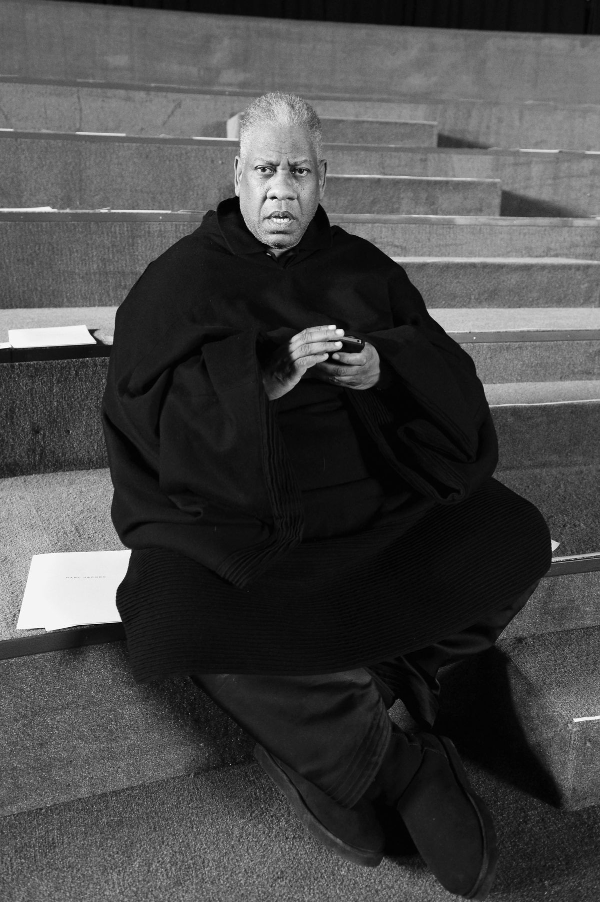 new york, ny february 14 andre leon talley attends the marc jacobs collection fall 2013 fashion show during mercedes benz fashion week at new york armory on february 14, 2013 in new york city photo by dimitrios kambourisgetty images for marc jacobs