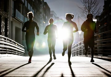 runner, correre con il buio