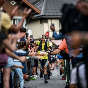ourtney dauwalter competes during the 20th edition of the ultra trail du mont blanc utmb