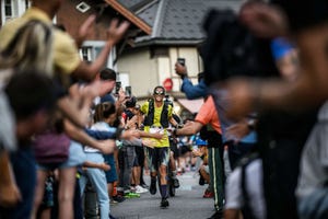 ourtney dauwalter competes during the 20th edition of the ultra trail du mont blanc utmb