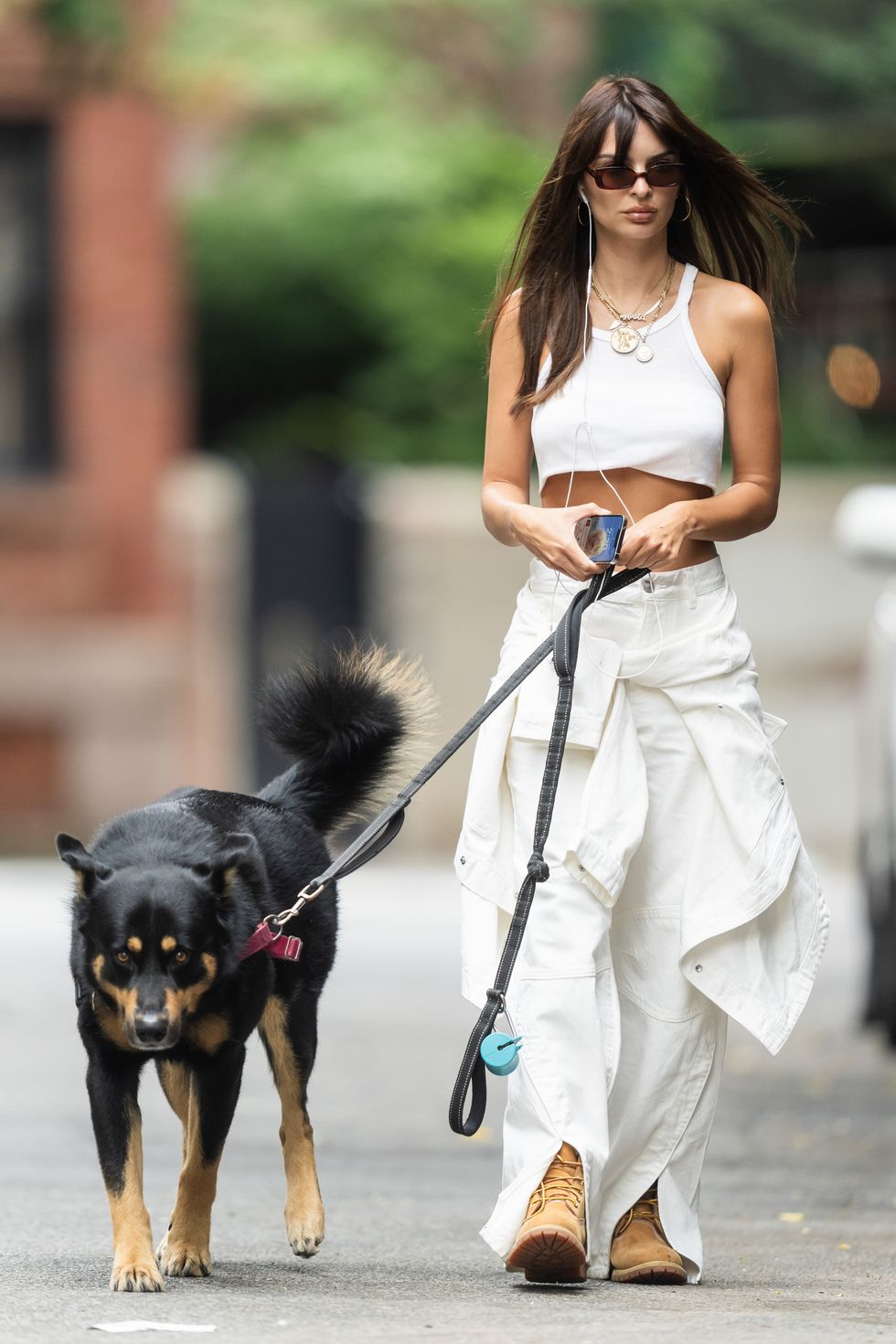 new york, new york august 29 emily ratajkowski is seen in the west village on august 29, 2023 in new york city photo by gothamgc images