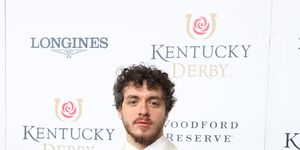 louisville, ky   may 07 rapper jack harlow walks the red carpet at the 148th kentucky derby on may 07, 2022, at churchill downs in louisville, ky photo by jeff morelandicon sportswire via getty images