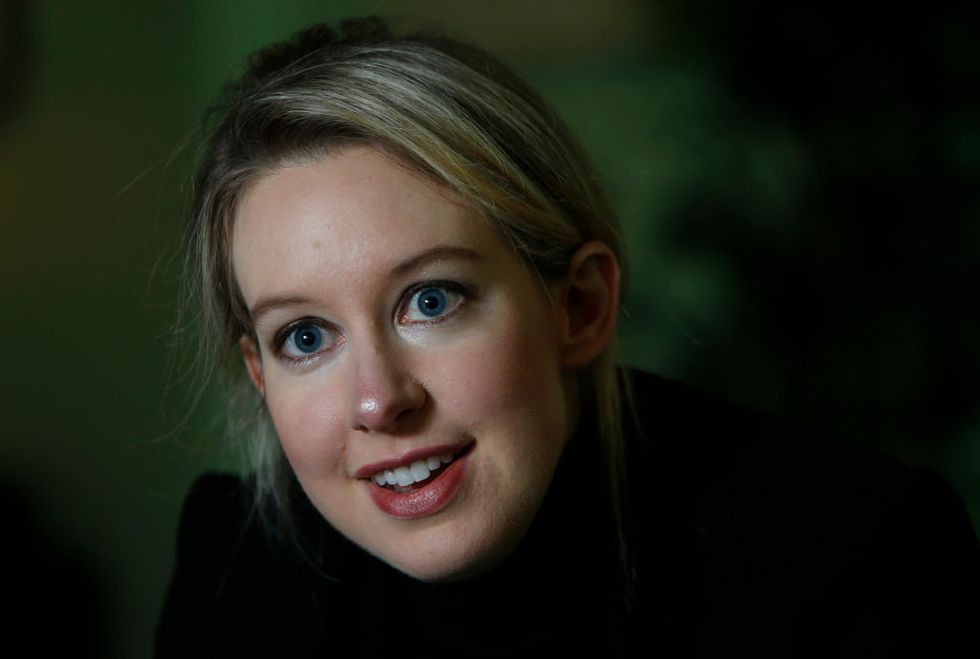 elizabeth holmes dropped out of stanford in 2003 as a 19 year old to start theranos, a company now poised to disrupt the medical diagnostic test market she spoke about the companys vision at their headquarters in palo alto, calif, thursday afternoon july 3, 2014 karl mondonbay area news group photo by karl mondonmedianews groupbay area news via getty images