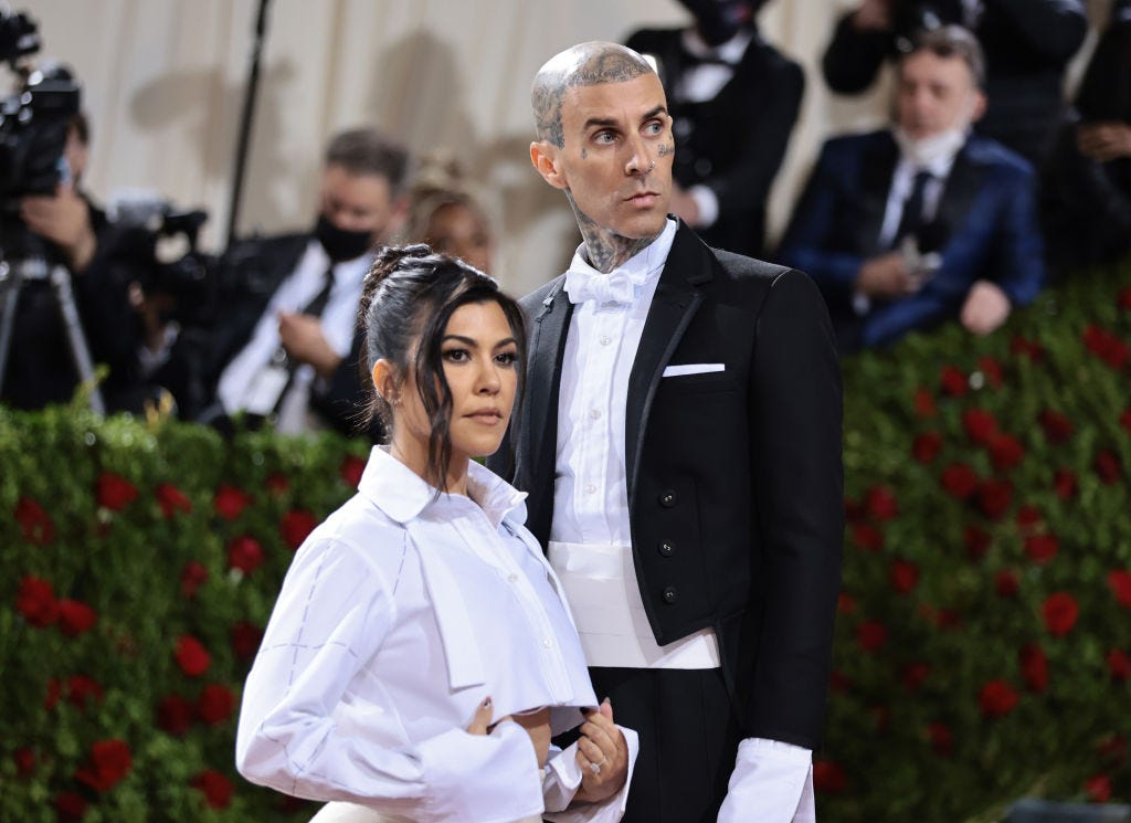 Kourtney Kardashian Broke Her Engagement Ring from Travis Barker