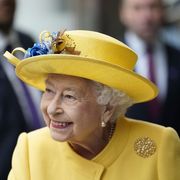 london, england   may 17 queen elizabeth ii arrives to mark the completion of londons crossrail project at paddington station on may 17, 2022 in london, england photo by andrew matthews   wpa poolgetty images