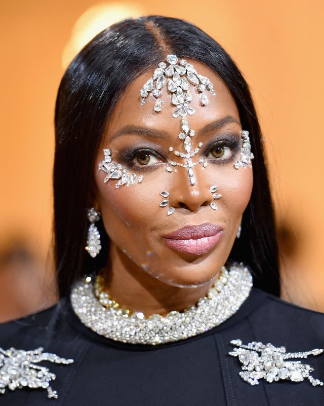british model naomi campbell arrives for the 2022 met gala at the metropolitan museum of art on may 2, 2022, in new york   the gala raises money for the metropolitan museum of arts costume institute the galas 2022 theme is in america an anthology of fashion photo by angela weiss  afp photo by angela weissafp via getty images