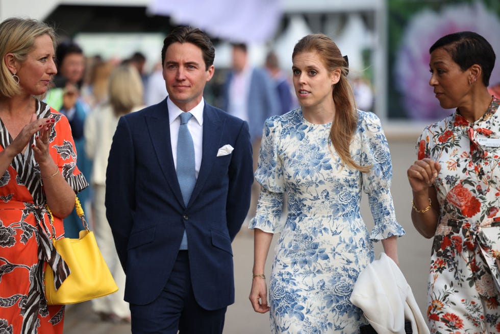 Princess Beatrice Wears Reformation at the Chelsea Flower Show