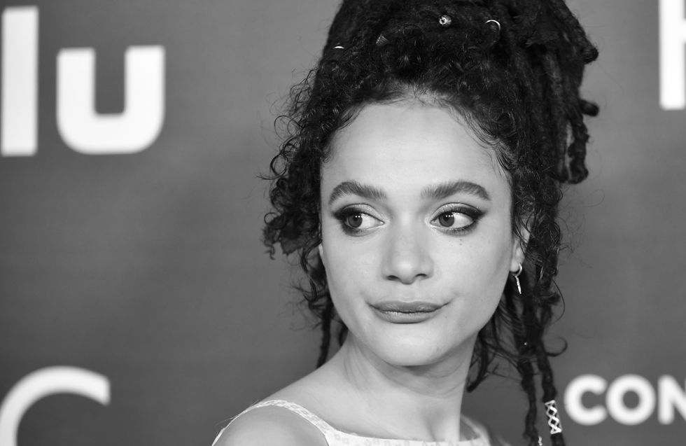 west hollywood, california   may 17 editors note image has been processed to a black and white color image available sasha lane attends the special screening for hulus conversations with friends at pacific design center on may 17, 2022 in west hollywood, california photo by rodin eckenrothfilmmagic