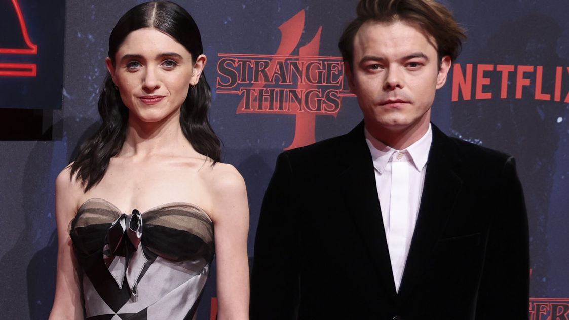 preview for 'Stranger Things 4': Entrevista con Charlie Heaton y Natalia Dyer
