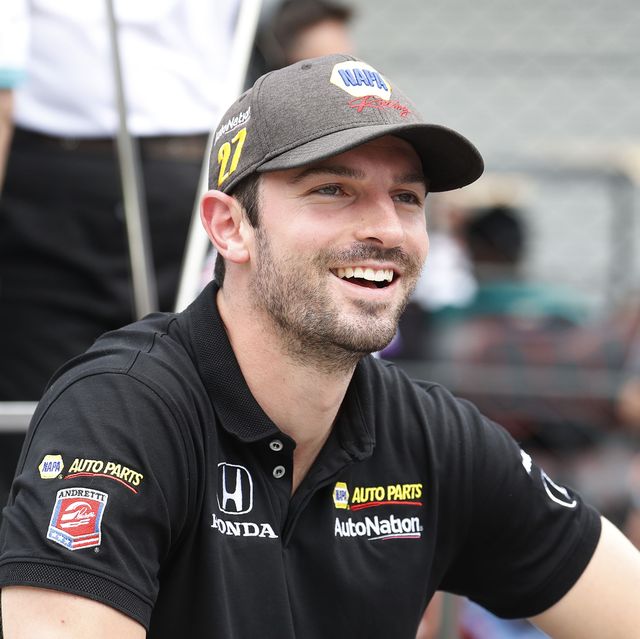 indianapolis, in   may 23 ntt indy car series driver alexander rossi watches from the pits during qualifications for the 105th running of the indianapolis 500 on may 23, 2021 at the indianapolis motor speedway in indianapolis, indiana photo by brian spurlockicon sportswire via getty images