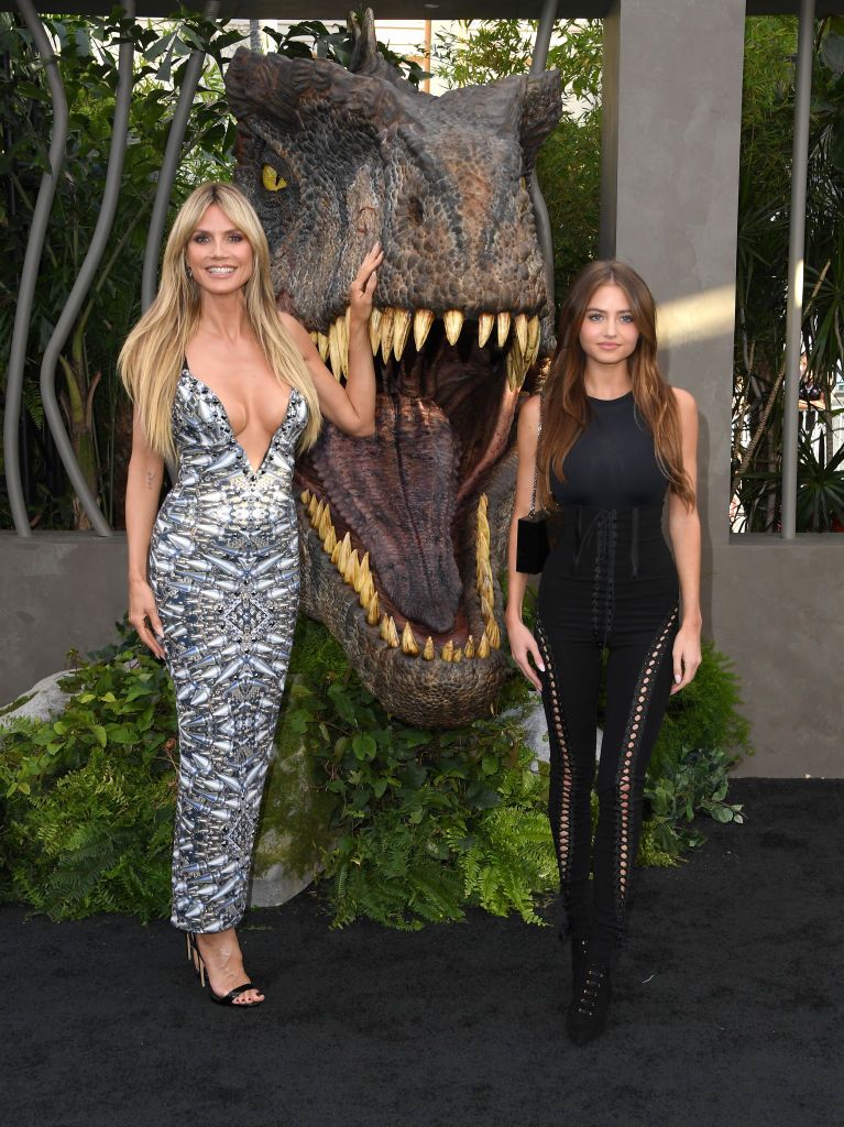 ハイディ・クルムと娘レニ・クルムが真逆のスタイルでイベントに