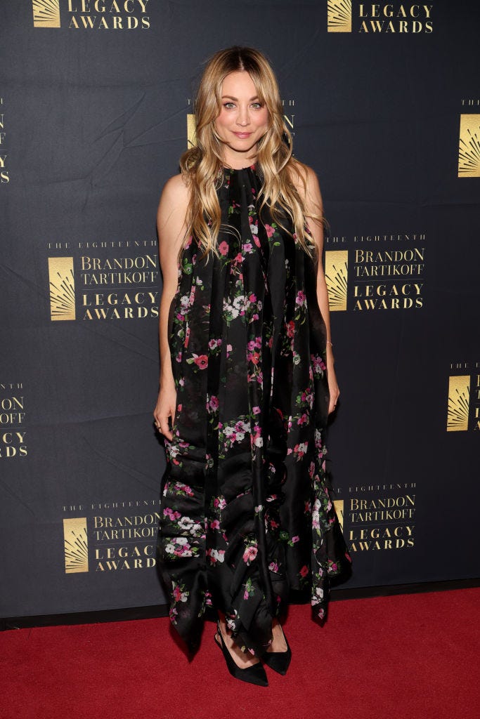 kaley cuoco at 18th annual brandon tartikoff legacy awards
