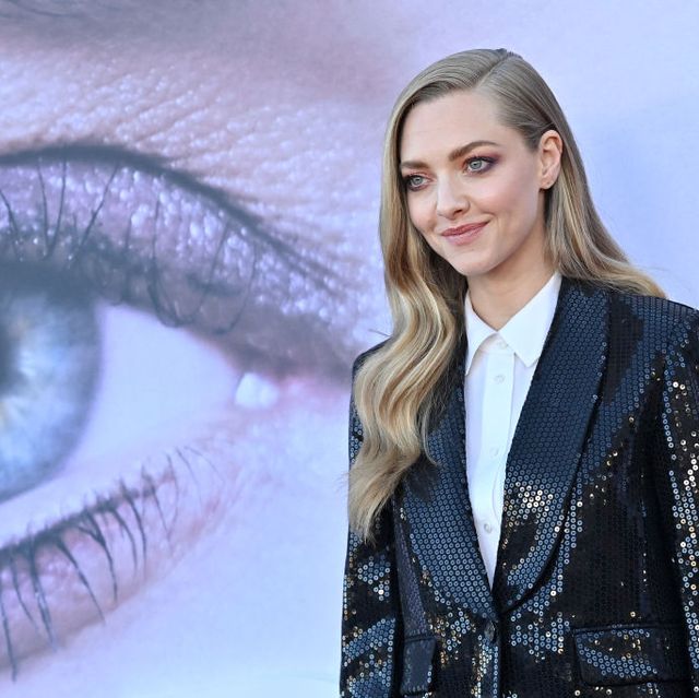 Amanda Seyfried Wears Sequined Short Suit to 'The Dropout' Event