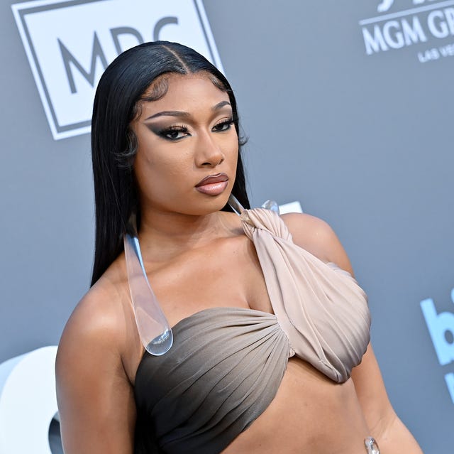 las vegas, nevada   may 15 megan thee stallion attends the 2022 billboard music awards at mgm grand garden arena on may 15, 2022 in las vegas, nevada photo by axellebauer griffinfilmmagic