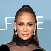 new york, new york   june 08 jennifer lopez attends halftime premiere during the tribeca festival opening night on june 08, 2022 in new york city photo by jamie mccarthygetty images for tribeca festival
