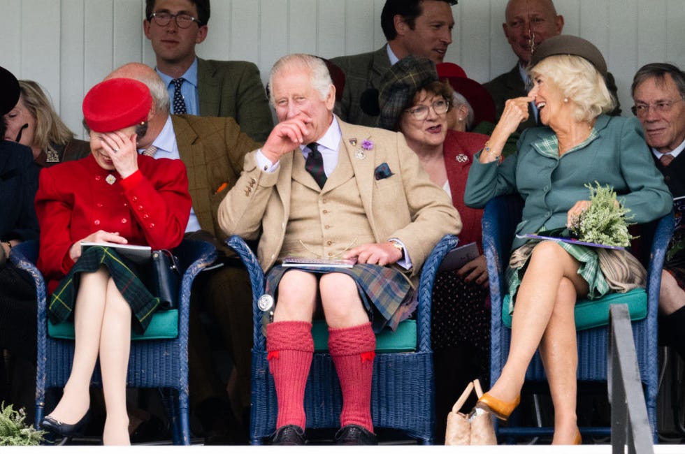 king queen princess anne tartan