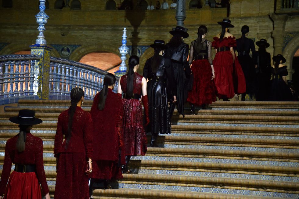 Dior cruise 2023 show takes place in Seville