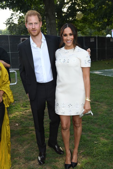 new york, new york   september 25 prince harry, duke of sussex and meghan, duchess of sussex attend global citizen live, new york on september 25, 2021 in new york city photo by kevin mazurgetty images for global citizen