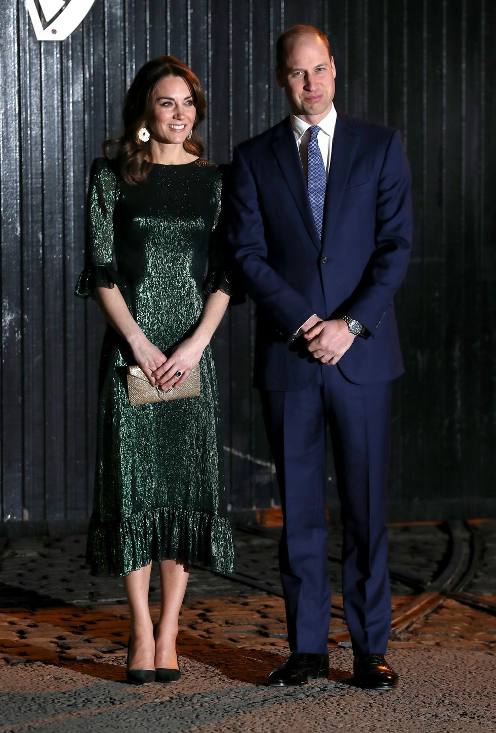 dublin, ireland   march 03 catherine, duchess of cambridge and prince william, duke of cambridge attend a reception hosted by the british ambassador to ireland robin barnett at the guinness storehouse’s gravity bar during day one of their visit to ireland on march 03, 2020 in dublin, ireland photo by chris jacksongetty images