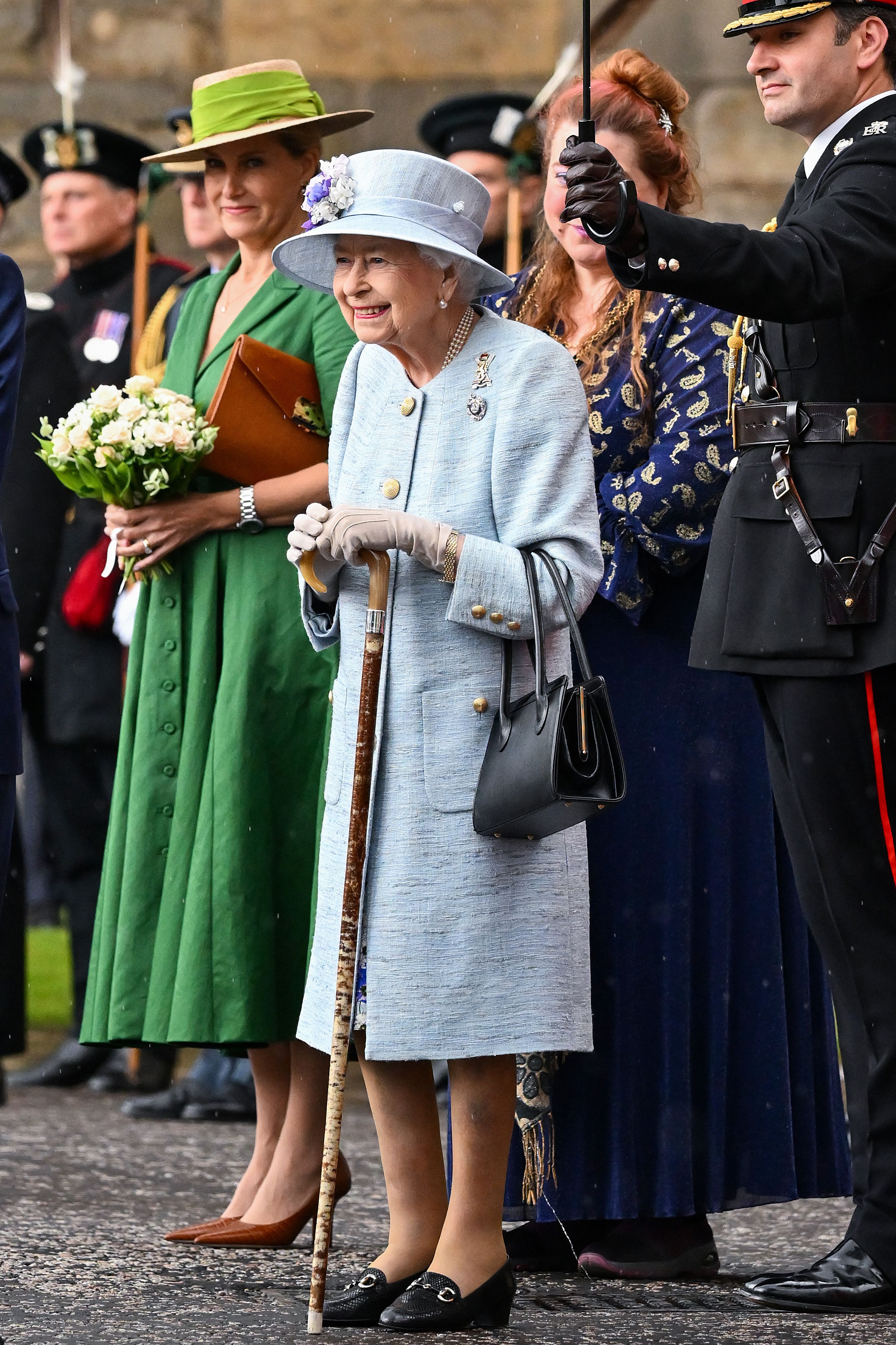 Queen Elizabeth Travels To Scotland In First Appearance Since Platinum   Gettyimages 1656340893 