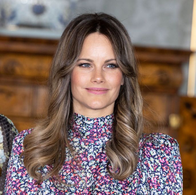 stockholm, sweden   april 27 princess sofia of sweden poses for a picture before attending the world dyslexia assembly sweden in the bernadotte library at the stockholm palace on april 27, 2022 in stockholm, sweden photo by michael campanellagetty images