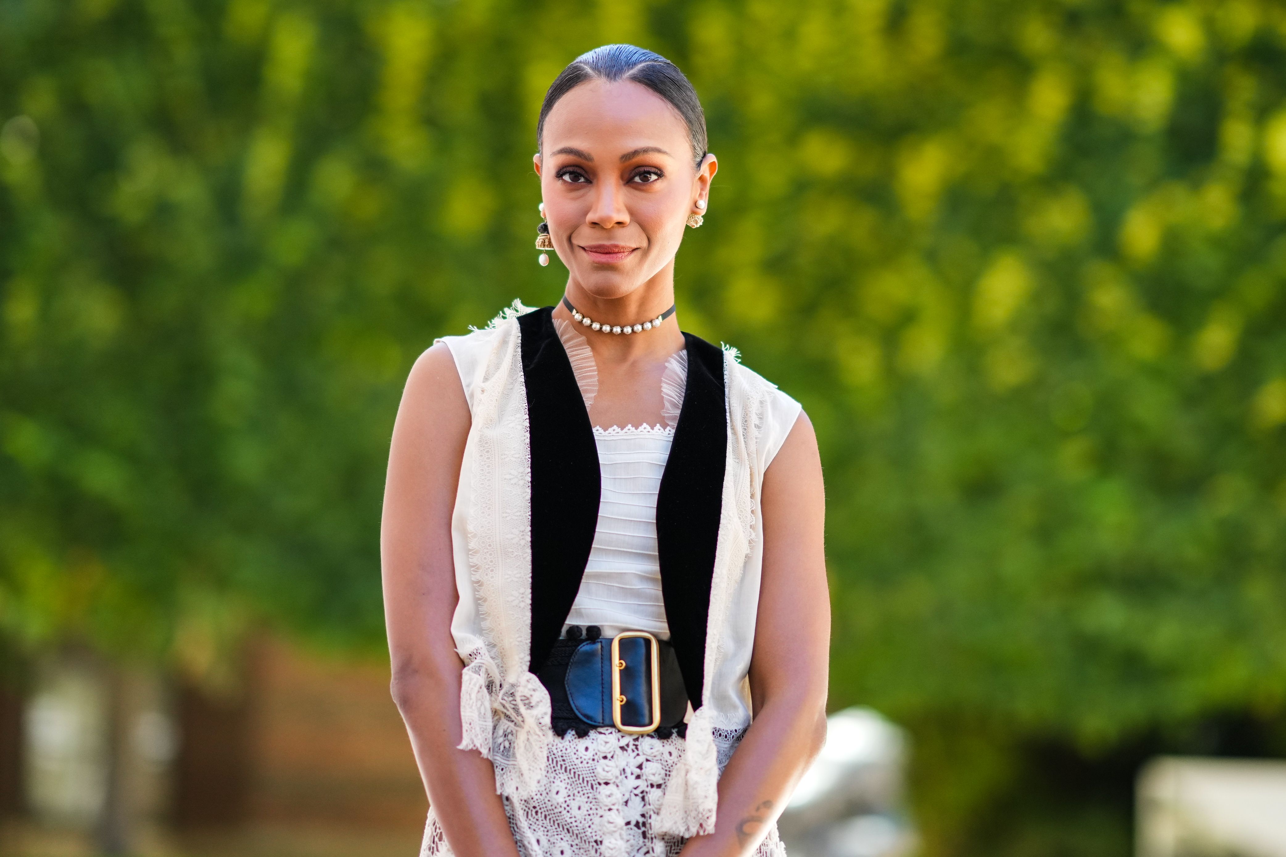 Wardrobe Stories: Zoe Saldana Muses On Style As She Gets Ready For