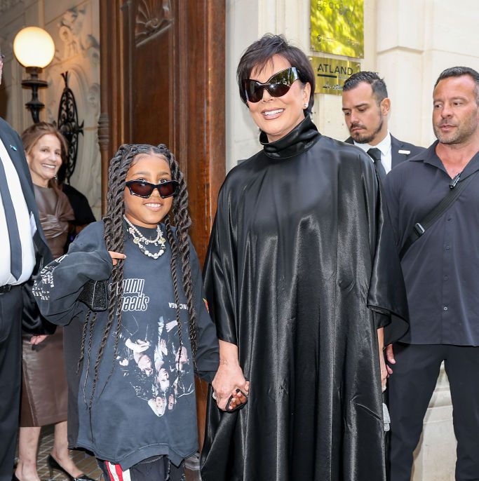 Kris Jenner Gives Cropped Blazer Edgy Finish With Shiny Boots in Paris –  Footwear News