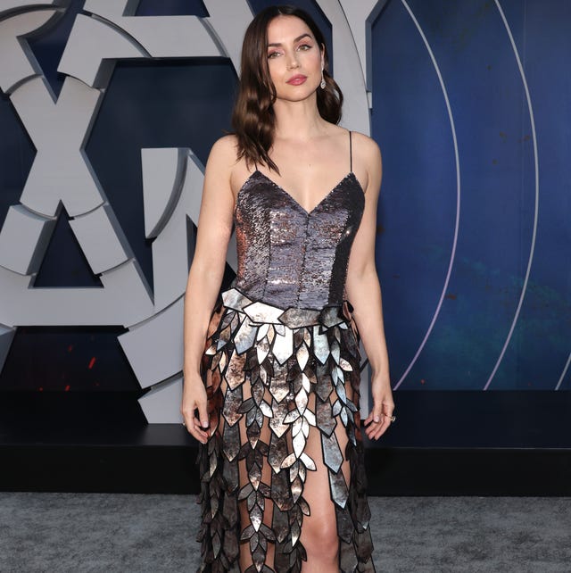 hollywood, california   july 13 ana de armas attends the world premiere of netflixs the gray man at tcl chinese theatre on july 13, 2022 in hollywood, california photo by david livingstonwireimage