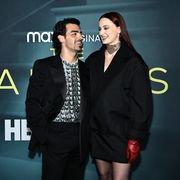 new york, new york   may 03 joe jonas and sophie turner attends hbo maxs the staircase new york premiere at museum of modern art on may 03, 2022 in new york city photo by dimitrios kambourisgetty images