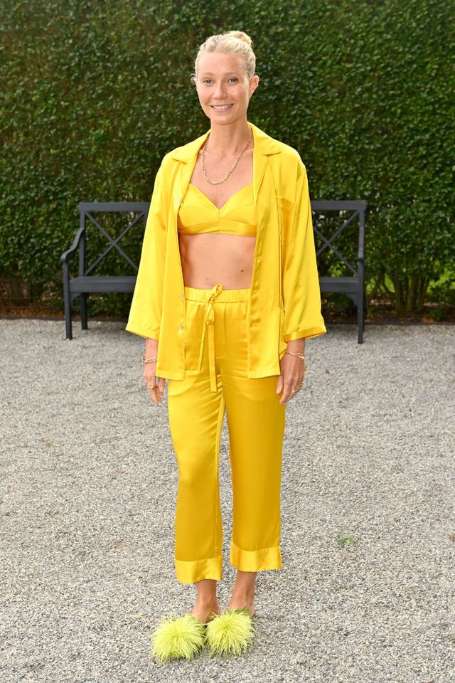 east hampton, new york   july 18 goop founder, gwyneth paltrow attends a dreamy evening with goopglow on july 18, 2022 in east hampton city photo by bryan beddergetty images for goop