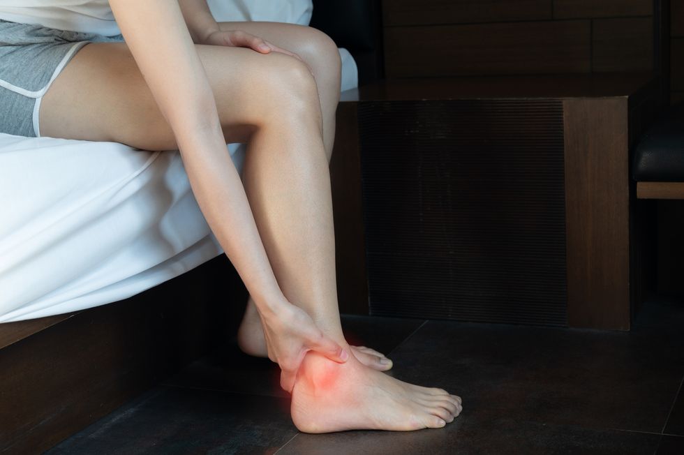 ankle pain may be caused by an injury, like a sprain, or by a medical condition, such as arthritis