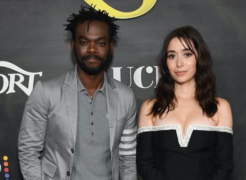 william jackson harper and cristin milioti attend peacock, ucp and entertainment weekly host premiere screening for peacock's original series "the resort" at the hollywood roosevelt on july 25, 2022 in los angeles