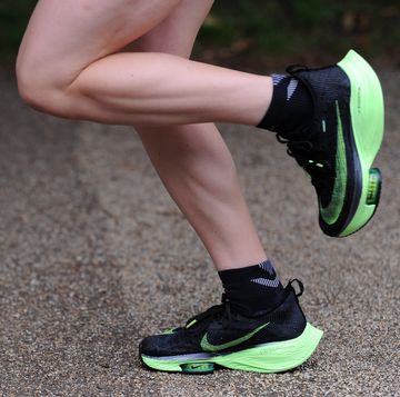 running gait overpronation east molesey, england june 29 a detailed view of the nike trainers of british marathon runner charlotte purdue as she runs during a training session on june 29, 2020 in east molesey, england photo by alex burstowgetty images