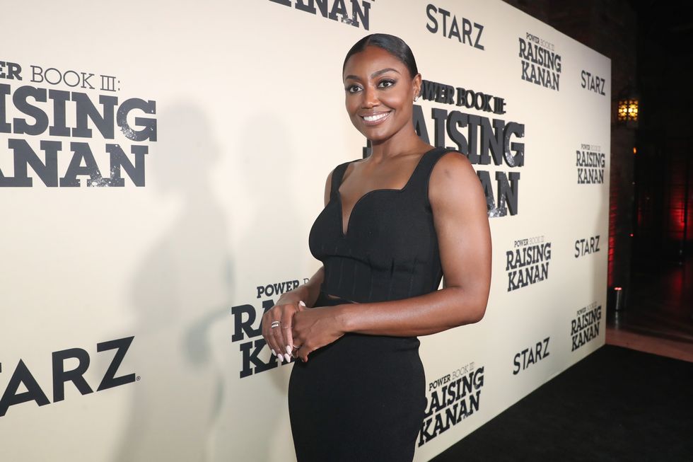 new york, new york   august 08 patina miller attends starzs power book iii raising kanan season two new york premiere at bowery hotel terrace on august 08, 2022 in new york city photo by johnny nunezwireimage