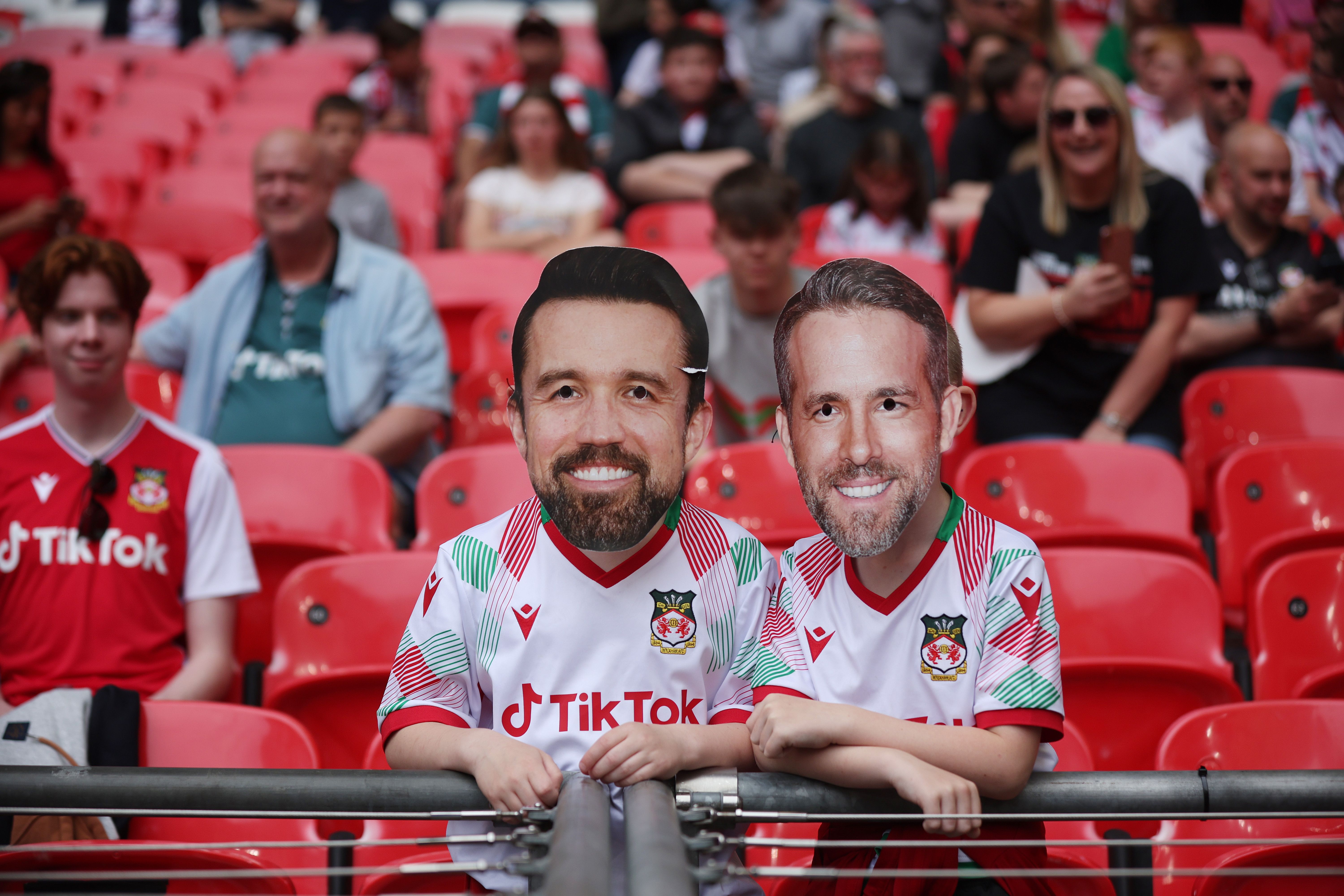 Ryan Reynolds, Blake Lively Attend Wrexham AFC Game in London