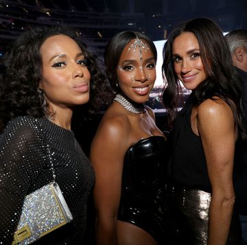 inglewood, california september 04 editorial use only exclusive coverage l r kerry washington, kelly rowland and meghan, duchess of sussex, attend the renaissance world tour at sofi stadium on september 04, 2023 in inglewood, california photo by kevin mazurwireimage for parkwood