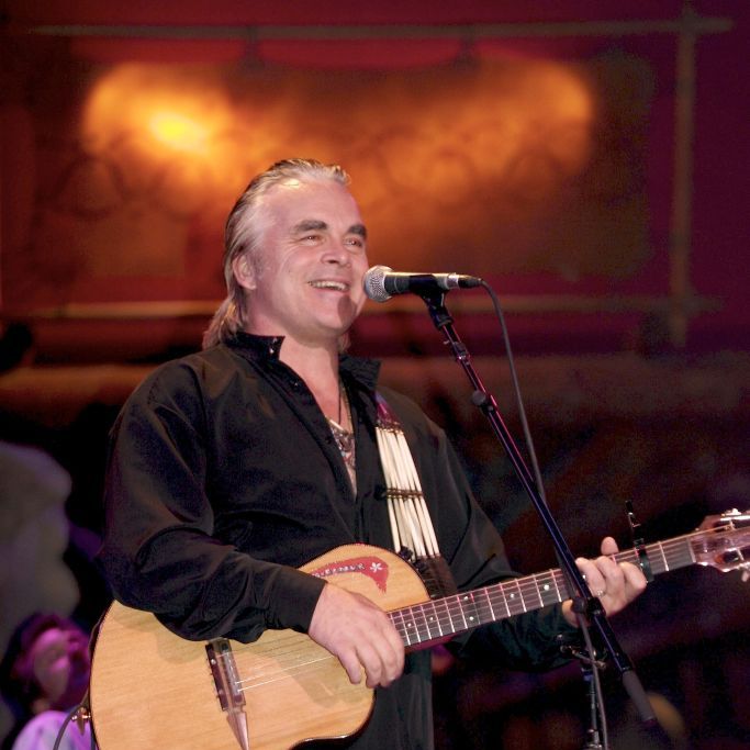 country music artist hal ketchum is shown performing on stage during a live concert appearance on february 19, 2006 photo by john atashiangetty images